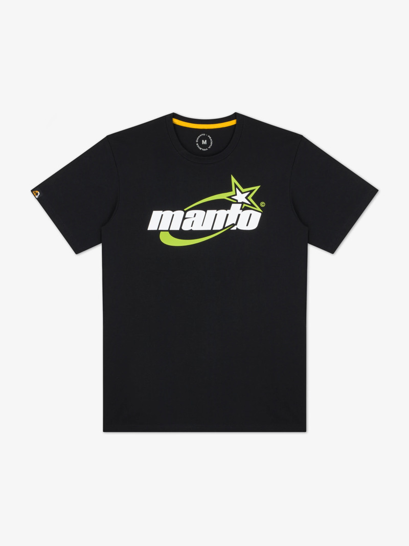 MANTO STAR tshirt- black